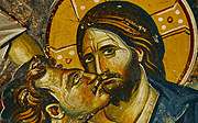 Judas' betrayal and arrest of Jesus
